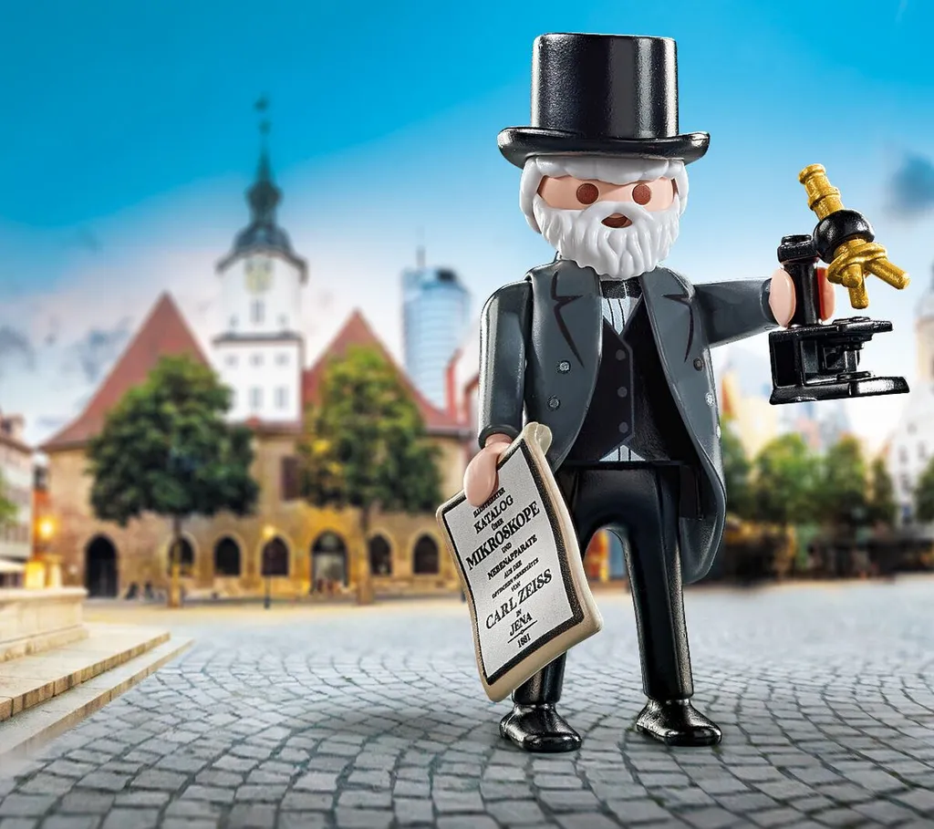 Figurine PLAYMOBIL 71590 Carl Zeiss Jena pour diorama et collectionneur
