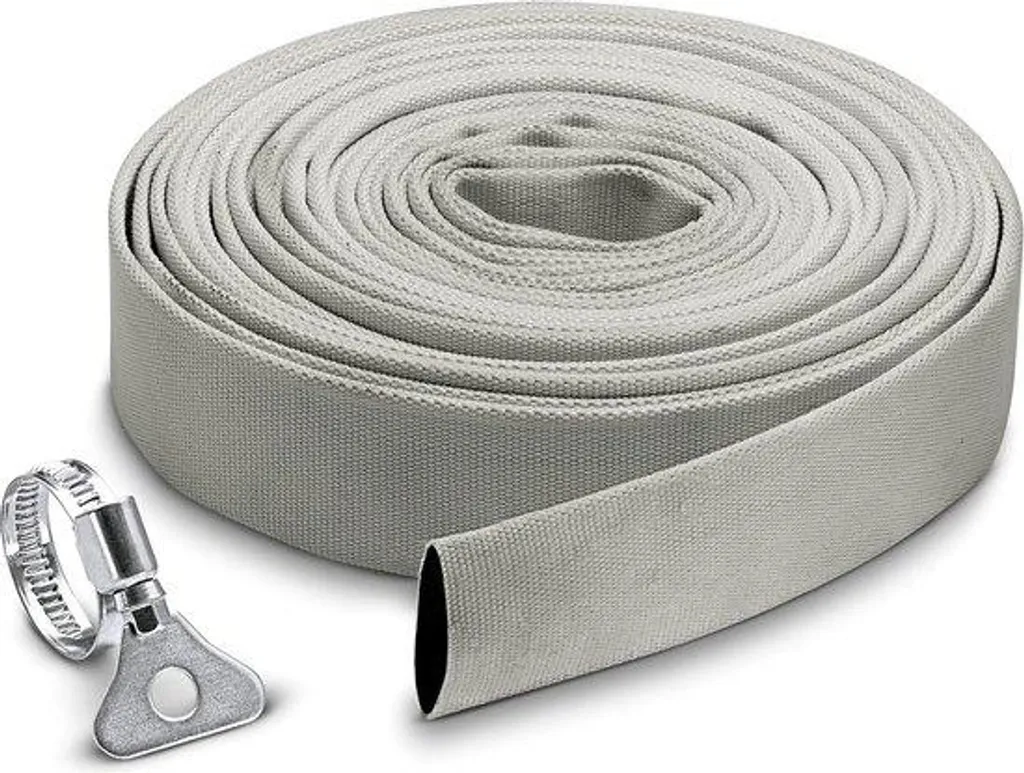Tuyau de refoulement plat 10m pour vider piscine et cave - 1 1/4 pouce