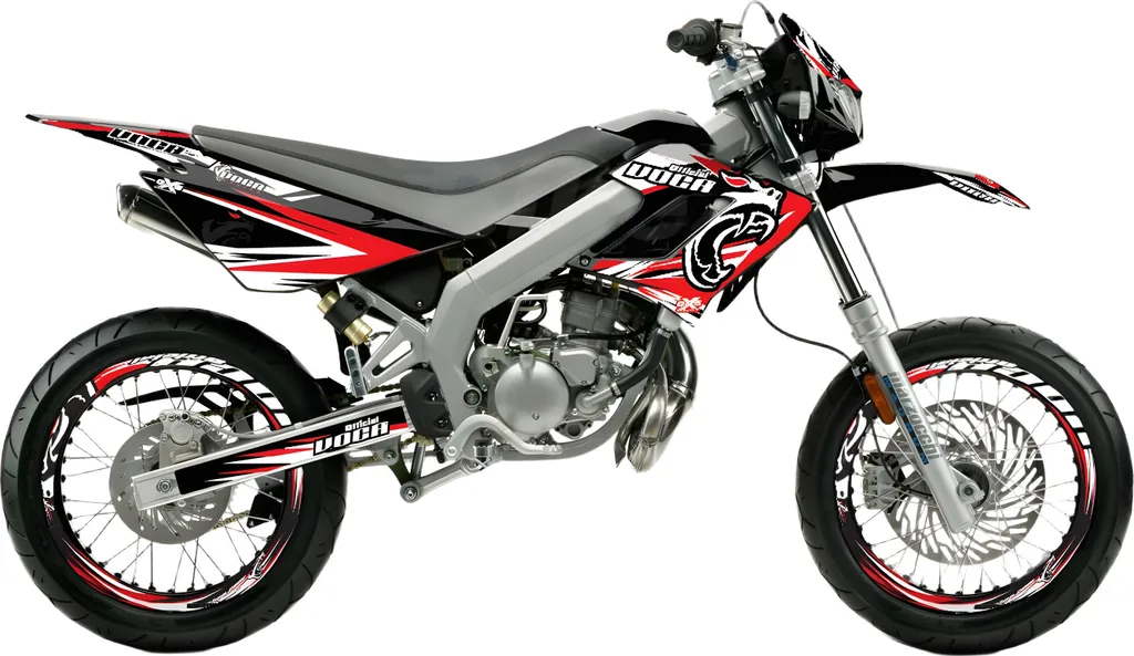 Kit Stickers VOCA Racing Derbi Senda DRD Racing Haute Résistance