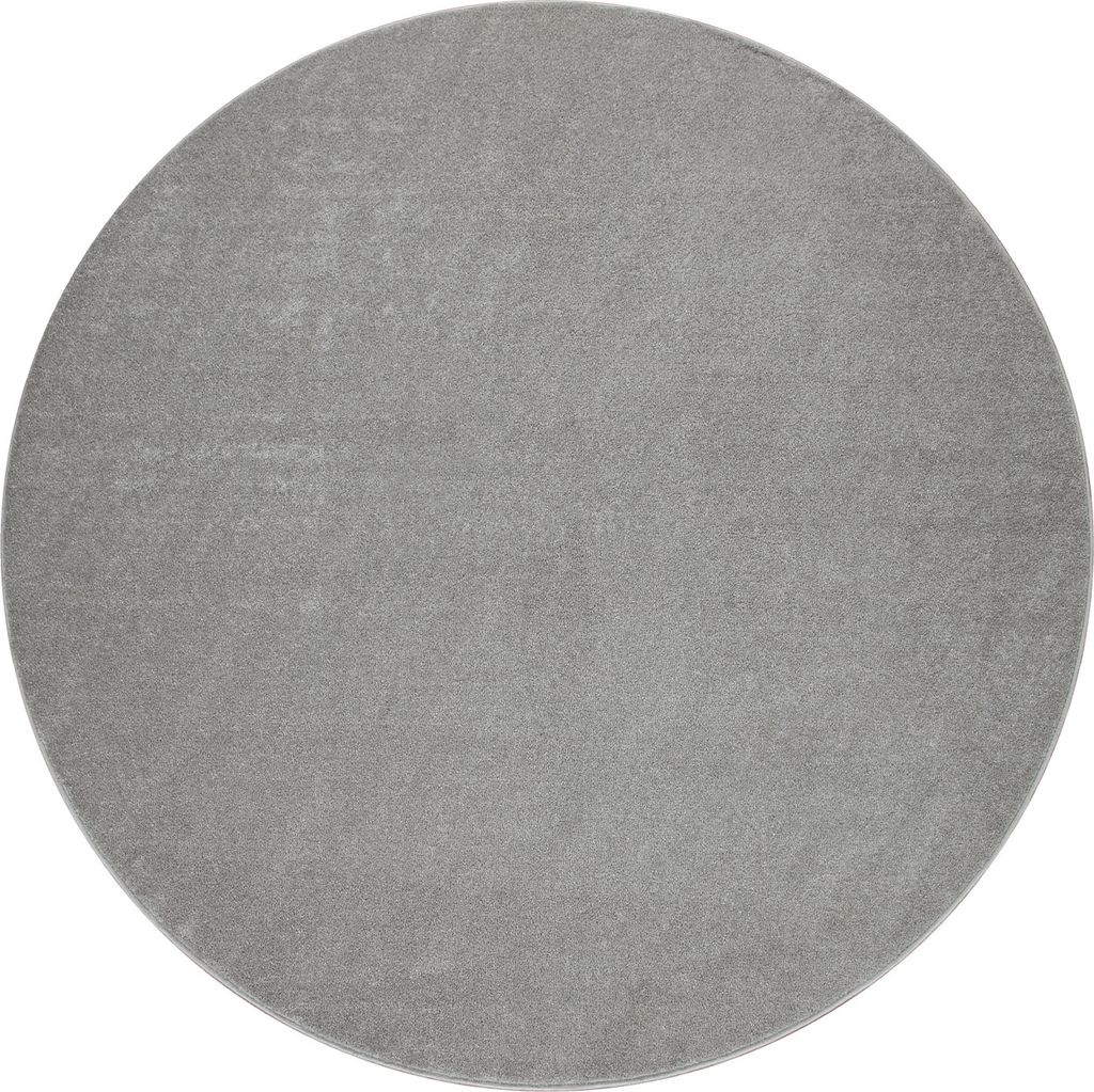 Teppich Wohnzimmer Einfarbig Schlicht Und Modern Kurzflor, Produktbild 