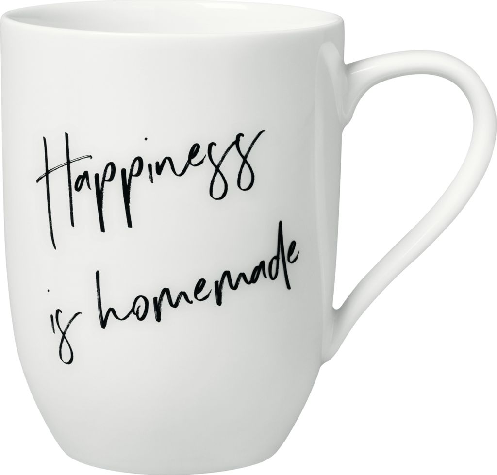 Villeroy & Boch Statement Becher m. H. Happiness is homemade 280ml