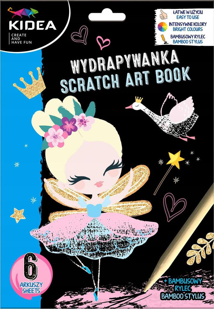 Kidea Fairy Scratchbook A'12 5552