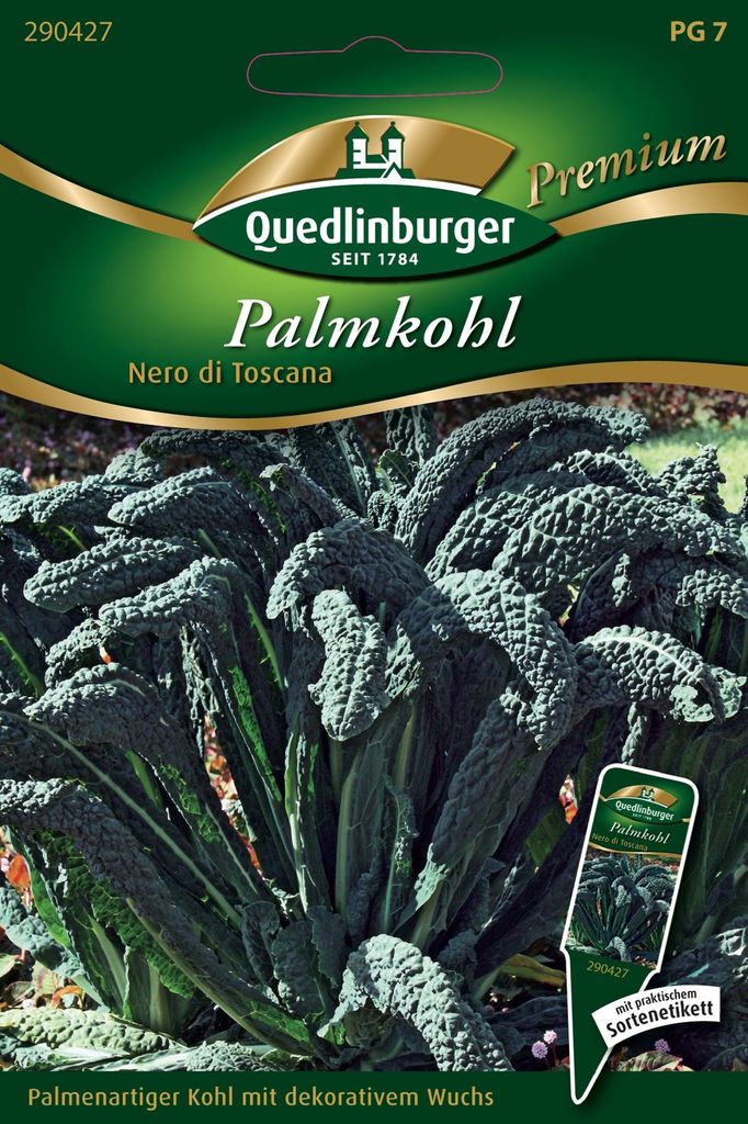 Palmkohl Nero di Toscana Gemüsesamen Produktbild 