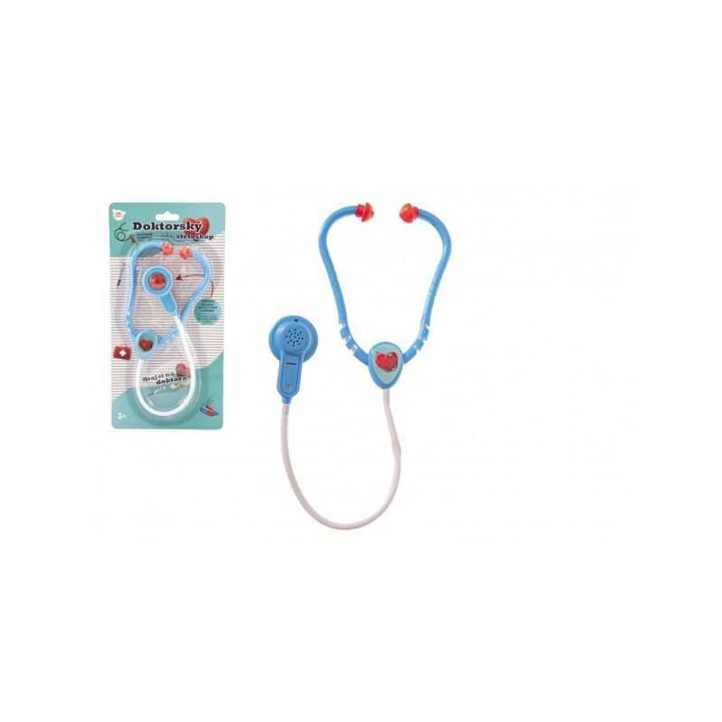Arzt/Ärztin Kunststoffstethoskop 53cm mit Ton und Licht