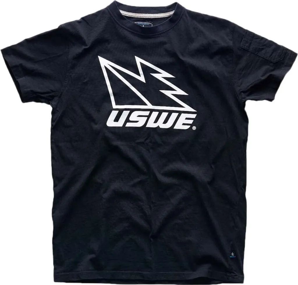 T-shirt Uswe Podium noir taille L - Fini la transpiration excessive !