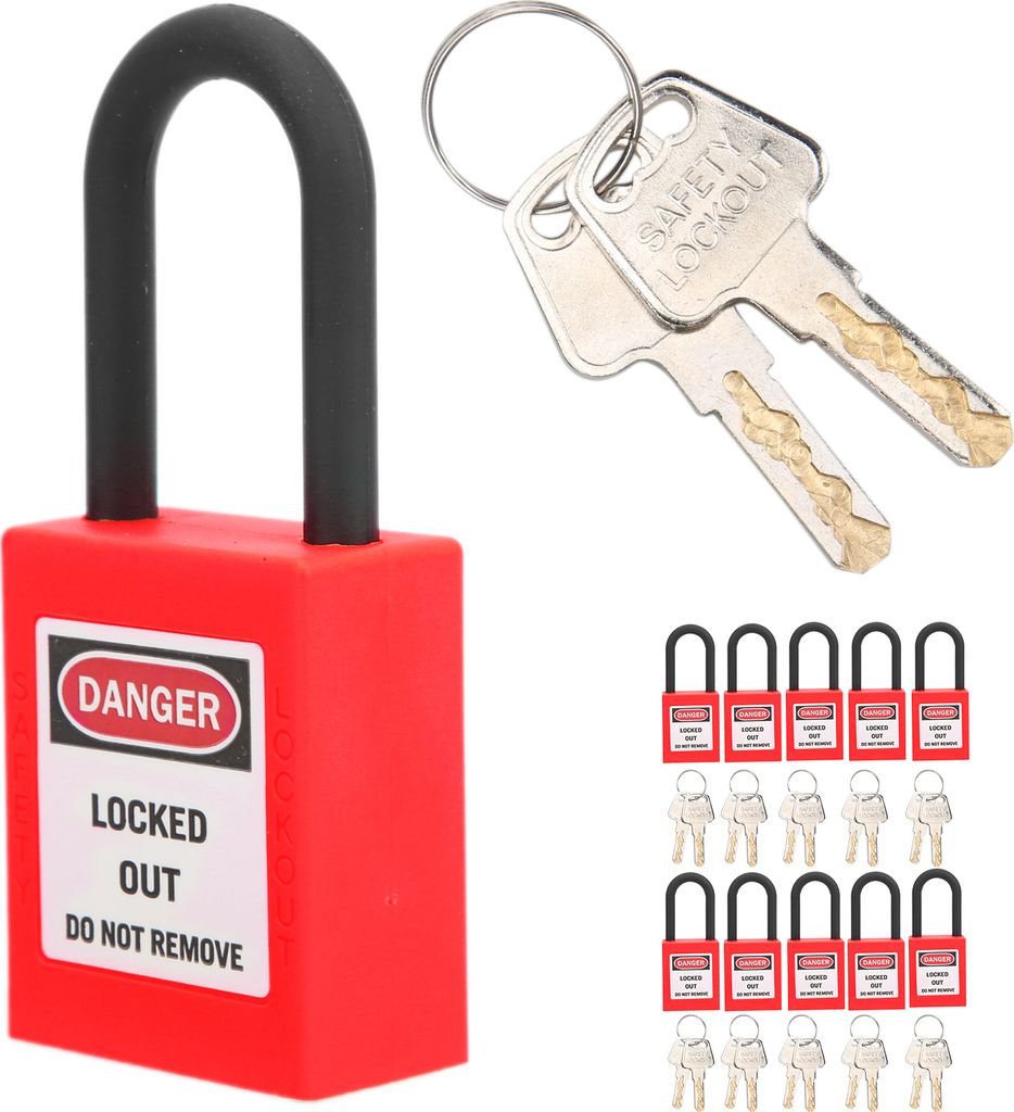 181121001761210 Sady 38mm Lockout Lock Prachotěsný nylon Obrázek produktu 