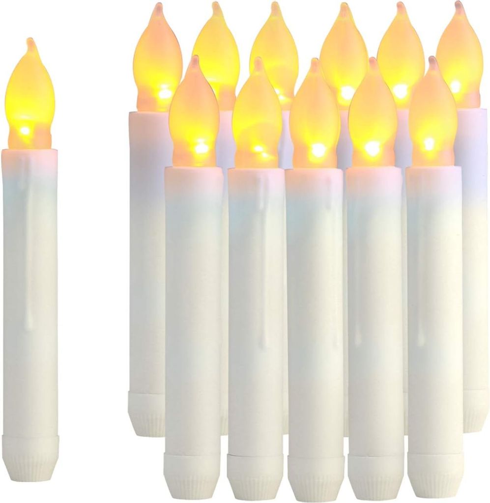 Sada 12 LED svíček, bezplamenné stolní svíčky, svíčky Harry Obrázek produktu 