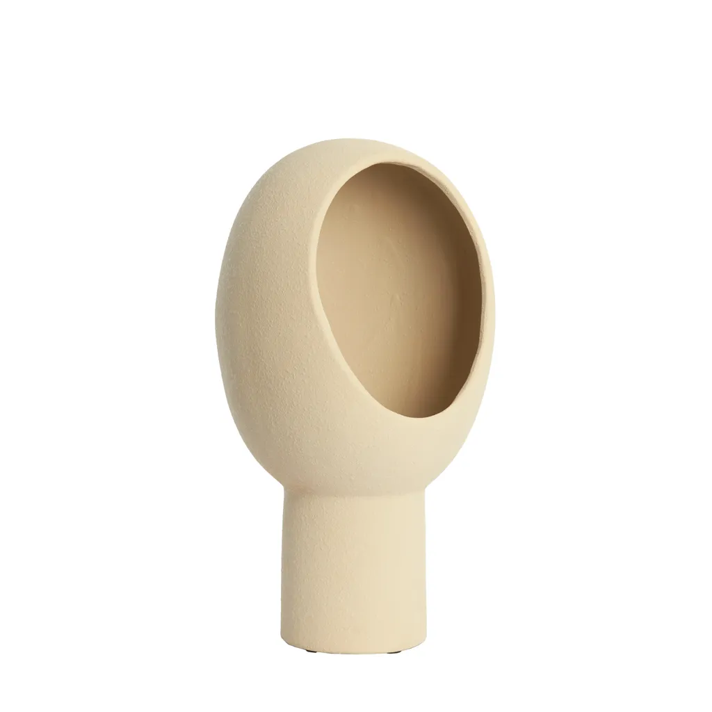 Lampe de table Light & Living Monk beige en céramique - 1884782 - E27