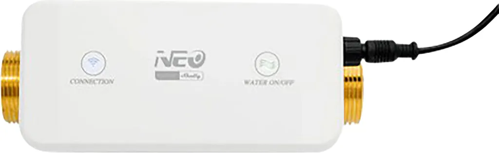 Vanne d'arrêt d'eau WiFi Shelly Neo Coolcam Smart Water Valve - 2,4 GHz