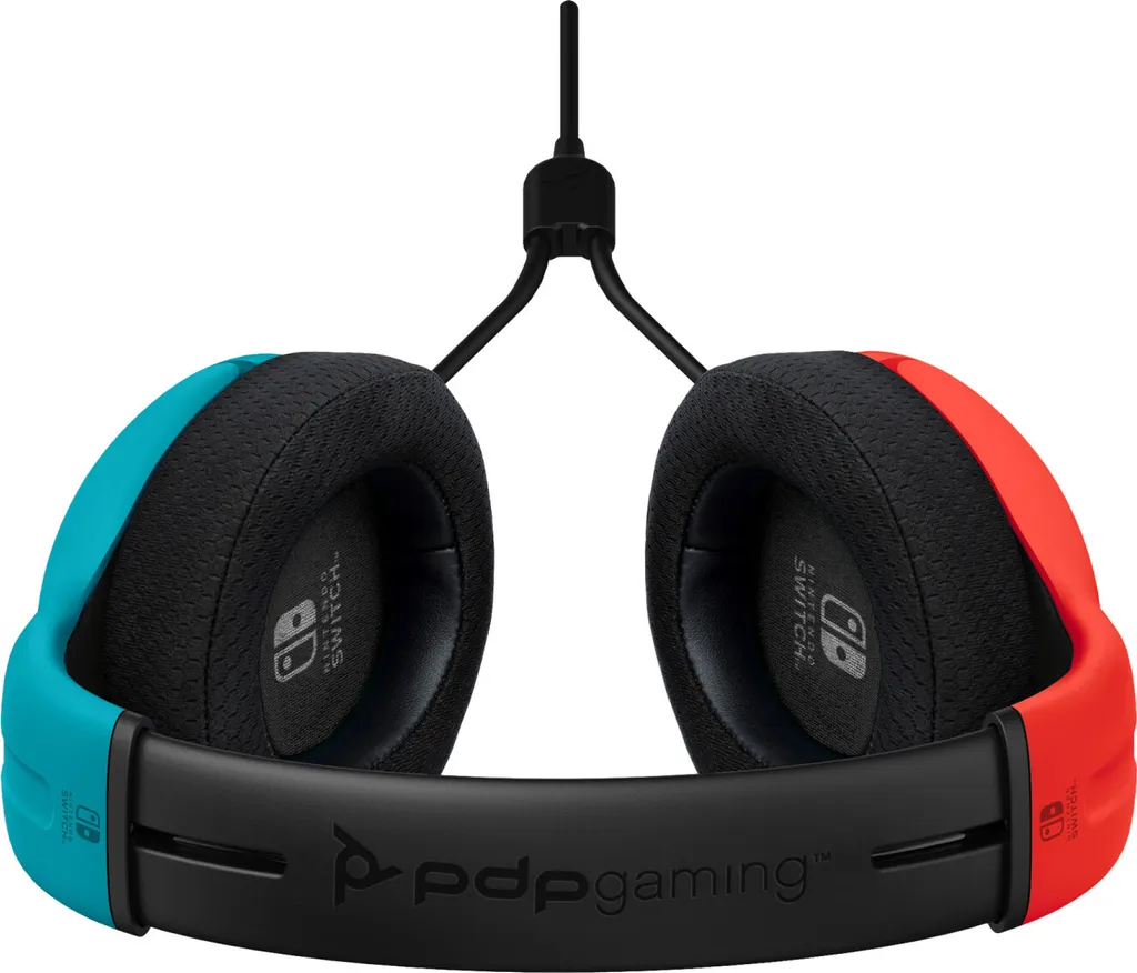 Casque Stéréo LVL40 PDP 500-162-EU-BLRD pour Nintendo Switch Bleu et Rouge - 23