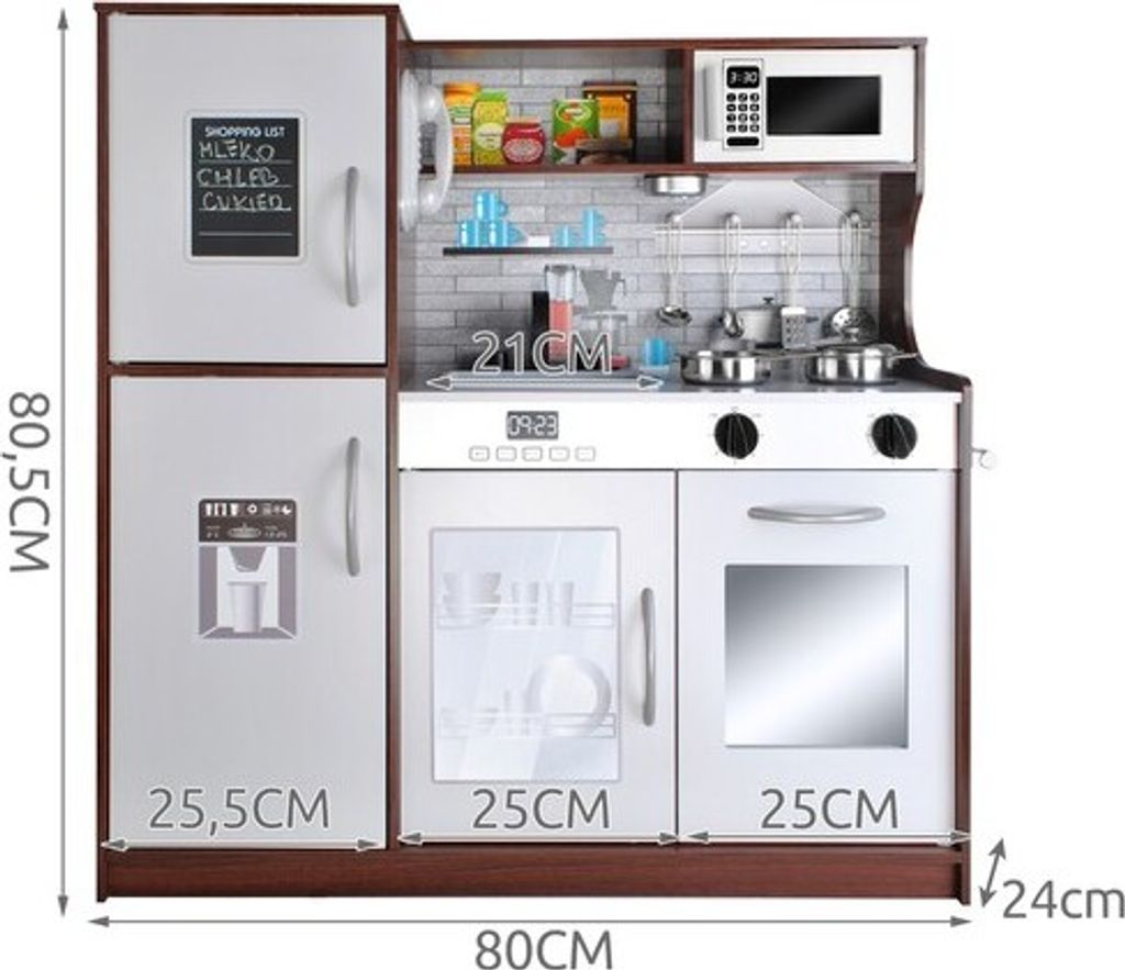 Hölzerne Küche Kruzzel 22114 Produktbild 21