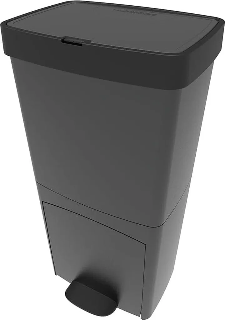 Poubelle tri sélectif cuisine 70L gain de place pour famille nombreuse