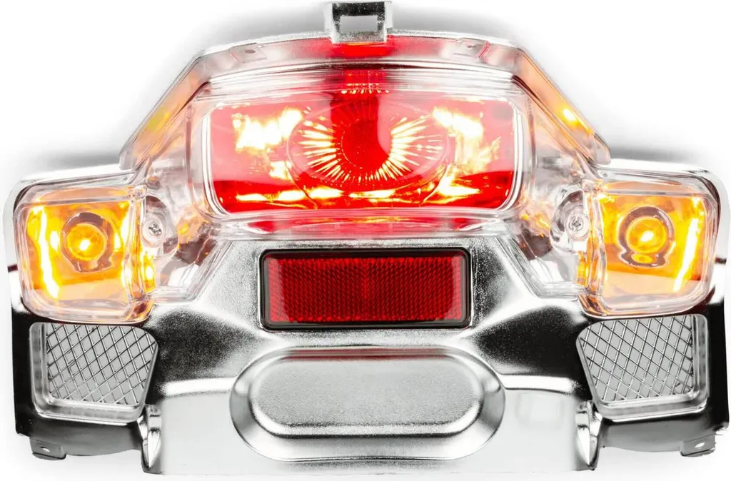 Feu arrière STR8 look origine rouge pour Yamaha BWS NG 50cc