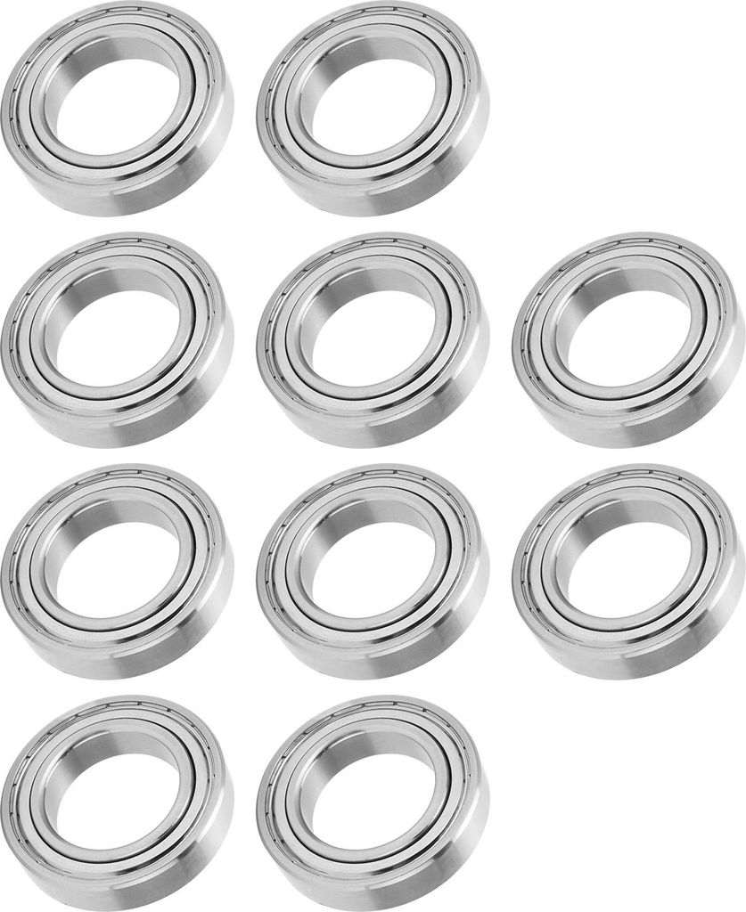 10 Stück Mini-Kugellager aus Edelstahl für Hochgeschwindigkeits-Wälzanwendungen, Industriebedarf S6009ZZ 75x45x16mm