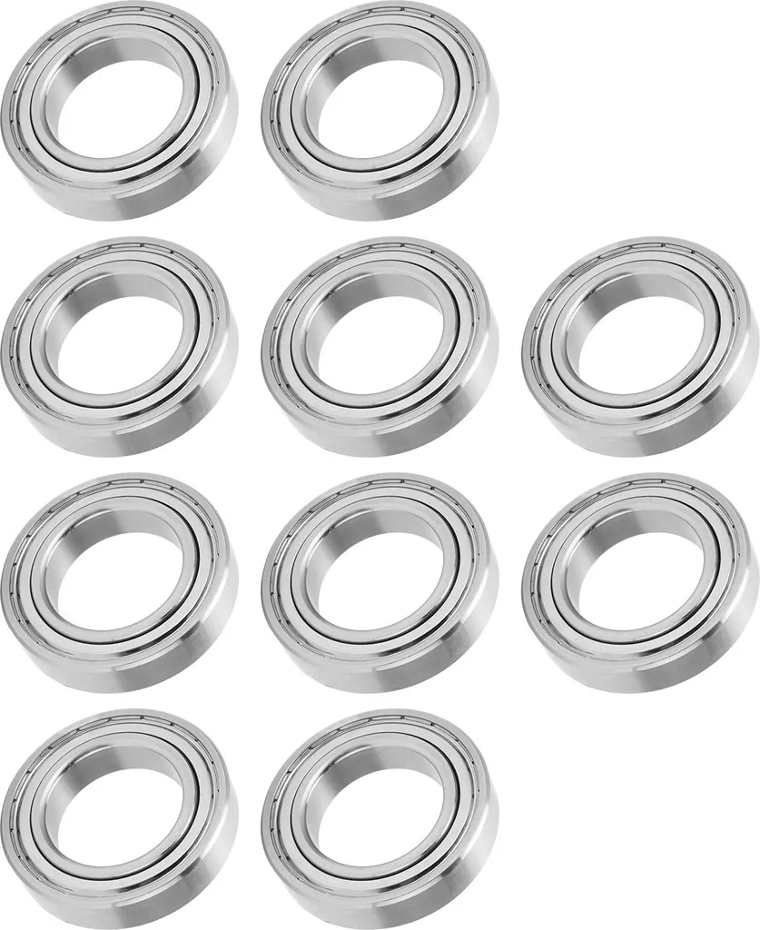 Lot de 10 Roulements à Billes S6009ZZ 75x45x16mm en Acier Inoxydable