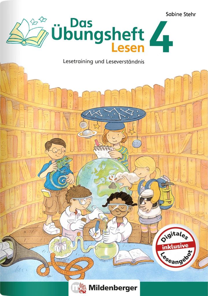 Das Übungsheft Lesen 4 Produktbild 