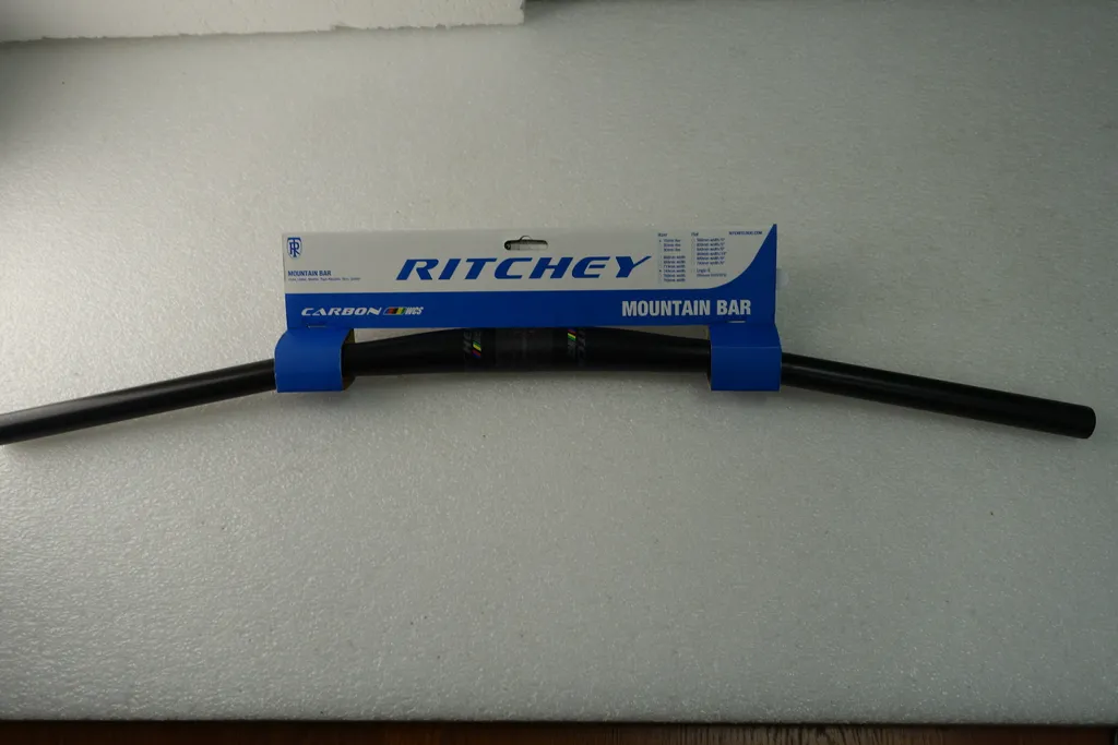 Cintre VTT Ritchey WCS Carbon Low Rizer 15mm - Guidon Carbone 31.8 740mm