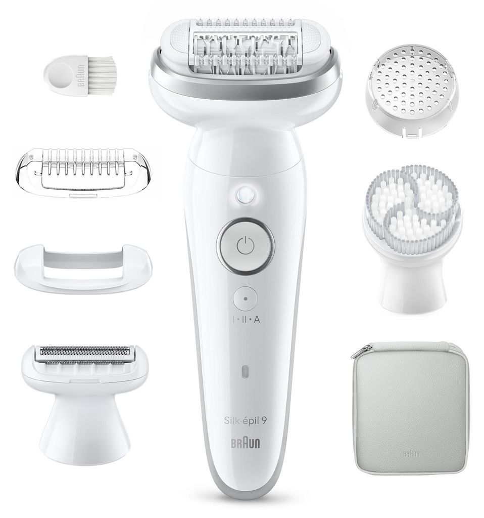 Braun Silk-épil 9 -061, Weiß, 40 Pinzette, MicroGrip, 0,5 Produktbild 