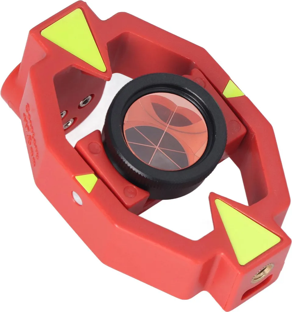 Mini prisme topographique pour mesures étroites, offset 17,5 mm