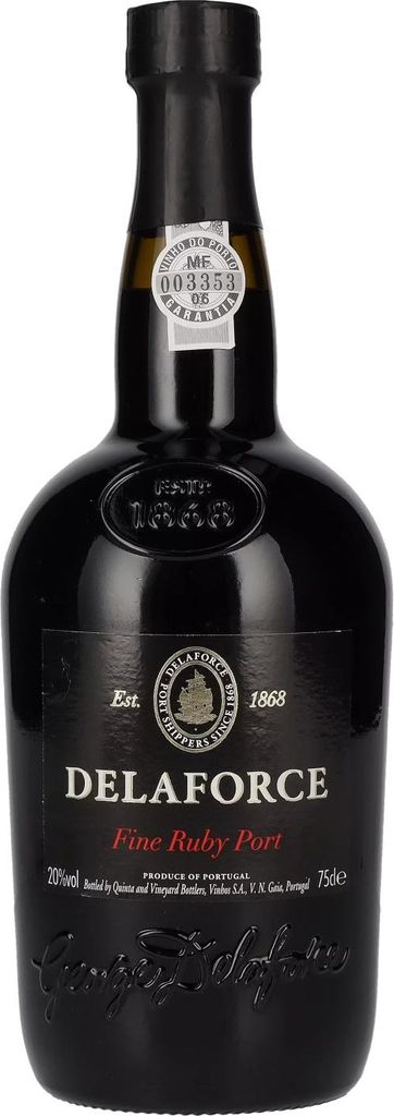 Delaforce Fine Ruby Port 750ml 20% Vol. Produktbild 