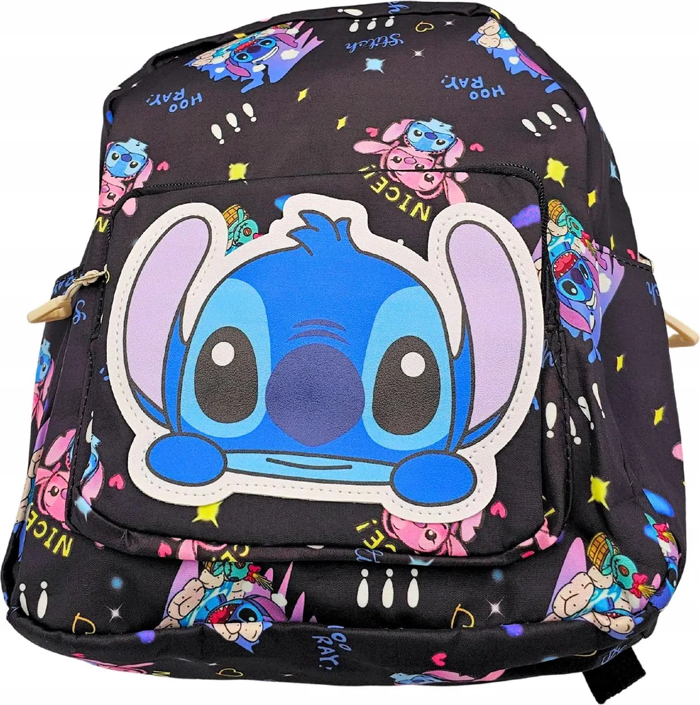 Zaino Lilo & Stitch Scuola e Viaggi - Design Originale Disney Ohana - 3