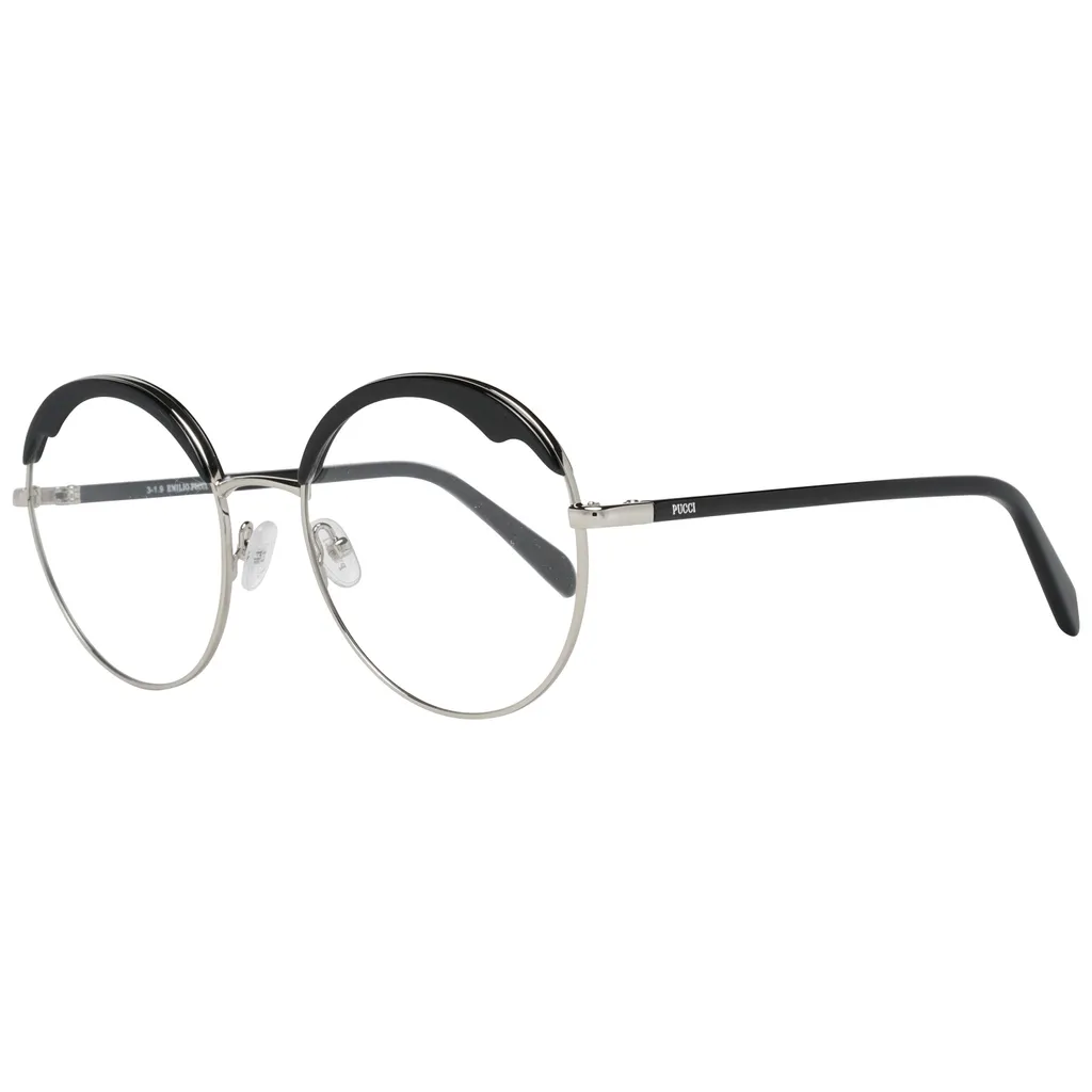 Monture de Lunettes de Vue Femme Emilio Pucci EP5130 Noir 54mm Chic