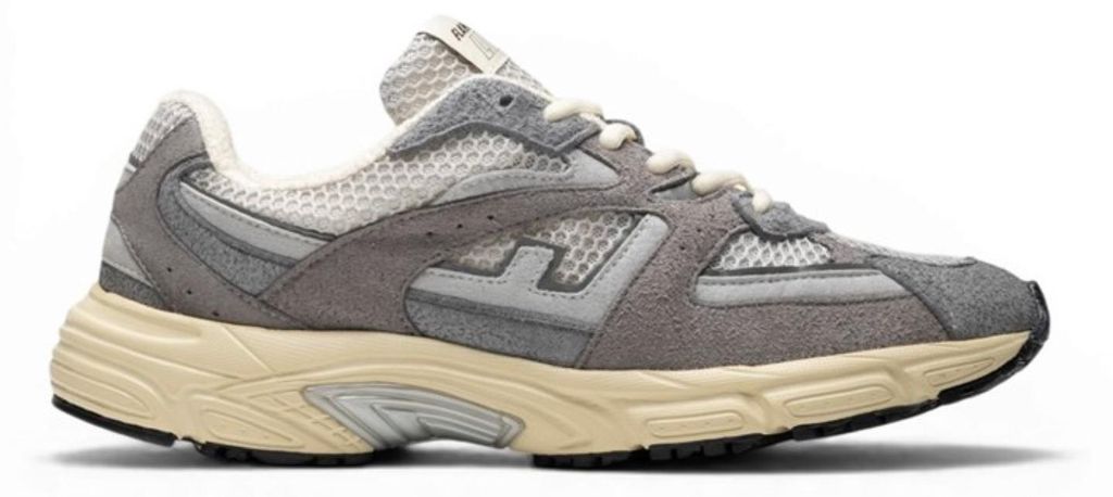 Graue Damen Halbschuhe WAASH Serie