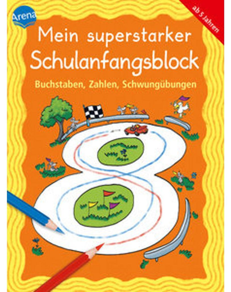 Buchstaben, Zahlen, Schwungübungen Image du produit 
