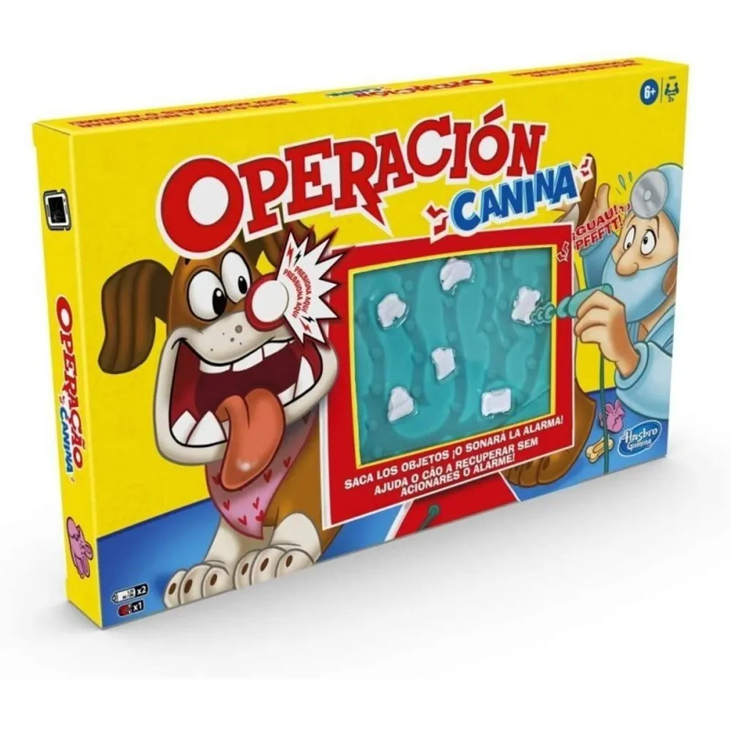 Hasbro Gaming Jeu Opération Canine E9694175 - Version Française Intégrale - 2