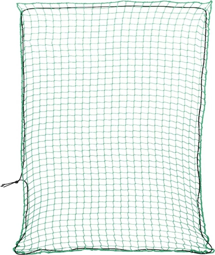 Anhängernetz mit Gummiseil Grün 3x2,5 m PP