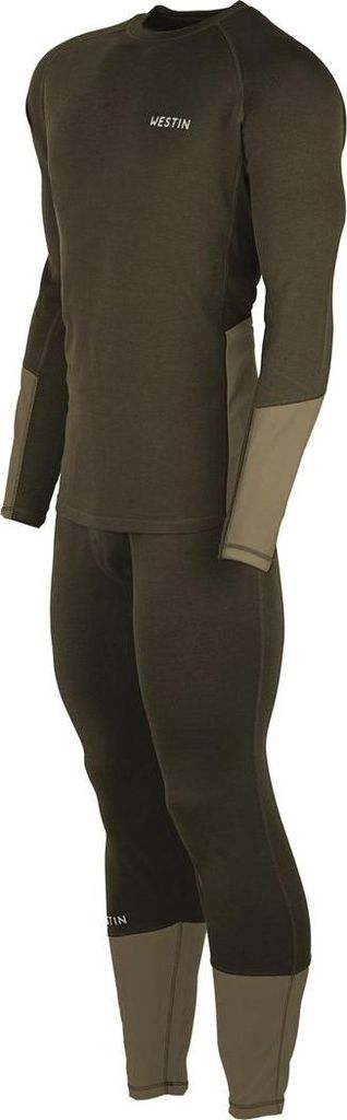 Westin Thermal Tech Baselayer Set Industrial Green - Angelunterwäsche, Größe:XXXL