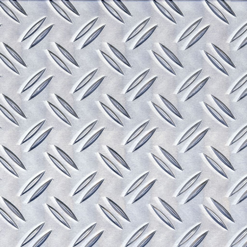 Alberts Strukturblech Riffel-Prägung | Aluminium Länge: 2000 mm | Breite: 400 mm | Materialstärke: 1,50 mm