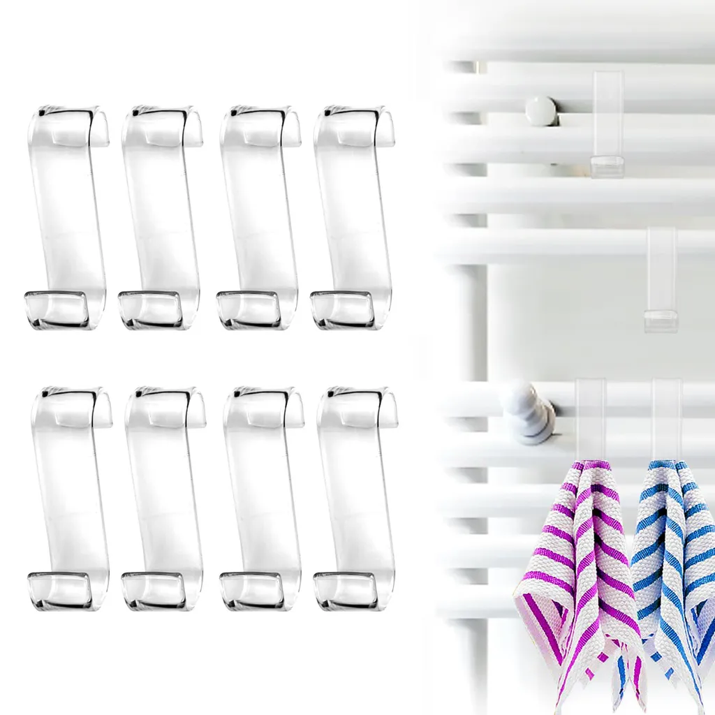 Crochets de Suspension pour Radiateur pour Sécher Serviettes et Linge