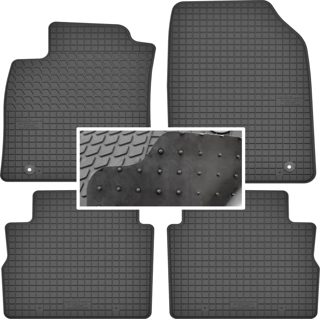 Set Tappetini in Gomma 3D Opel Vectra C Caravan: Igiene e Comfort