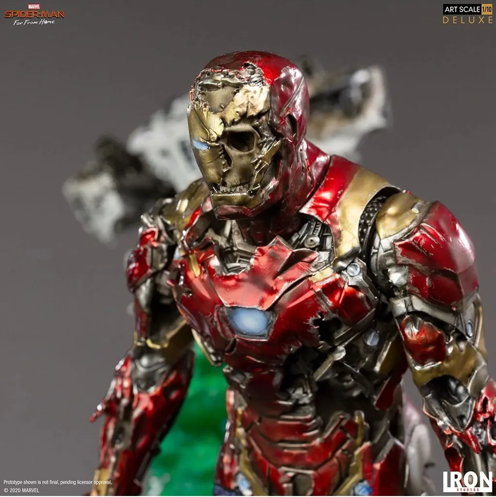 Statue Iron Man Illusion Deluxe Iron Studios : le Cadeau Marvel Idéal - 6