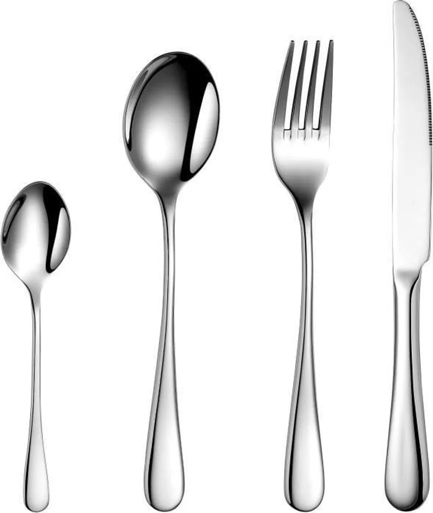 Posate Arthur Martin AM2202 Acciaio Inox 24 Pezzi Design Moderno