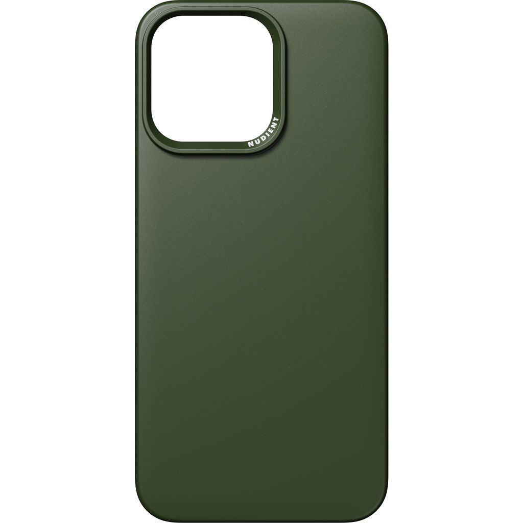 NUDIENT Thin Case Magsafe, Cover, Apple, iPhone 15 Pro Max, 17 cm (6.7"), Grün
