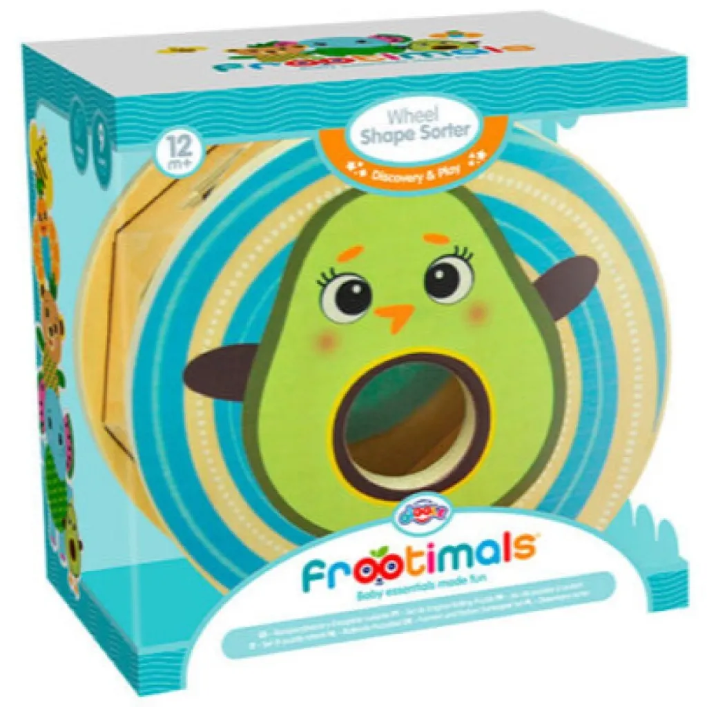 Apprendre les Formes avec Miss Pio Chickicado Frootimals Jouet d'Éveil