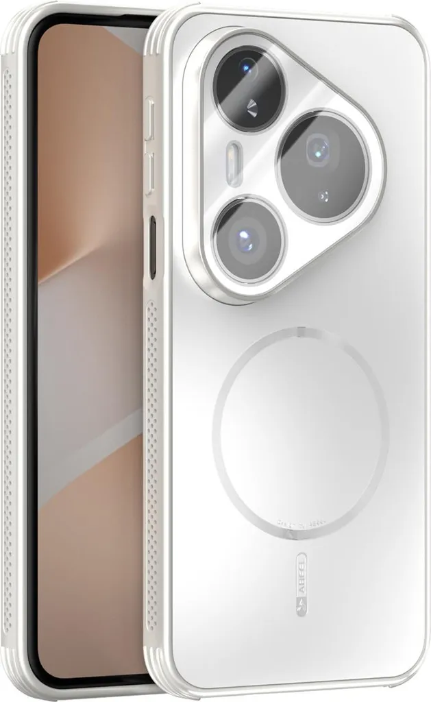 Cover Magnetica Huawei Pura 80 Pro/Pro+ Bianca - Protezione Lenti Antiurto