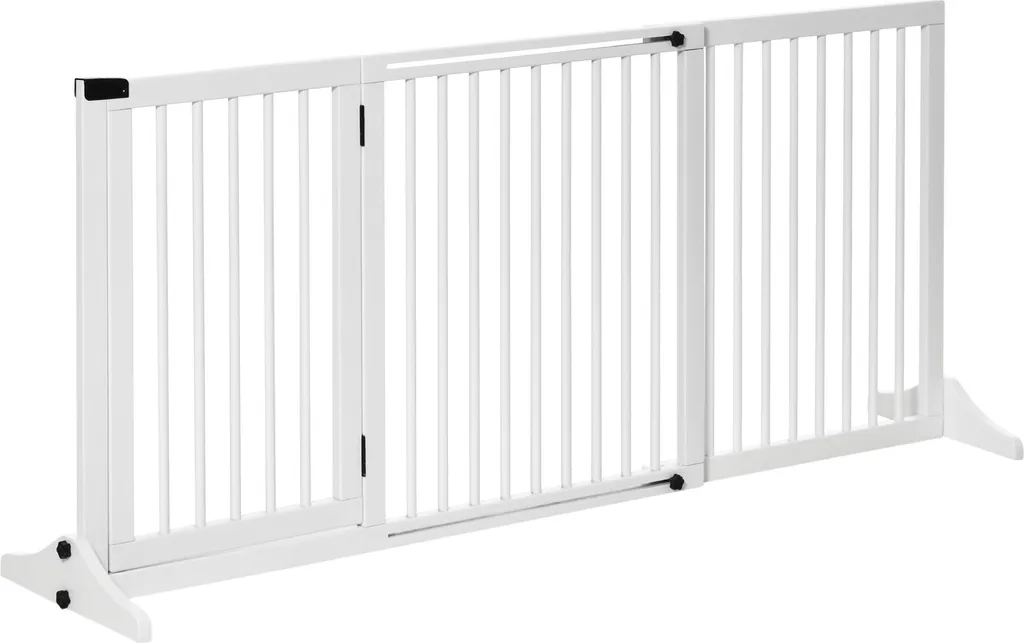 Barrière de protection chien pour escalier et couloir extensible