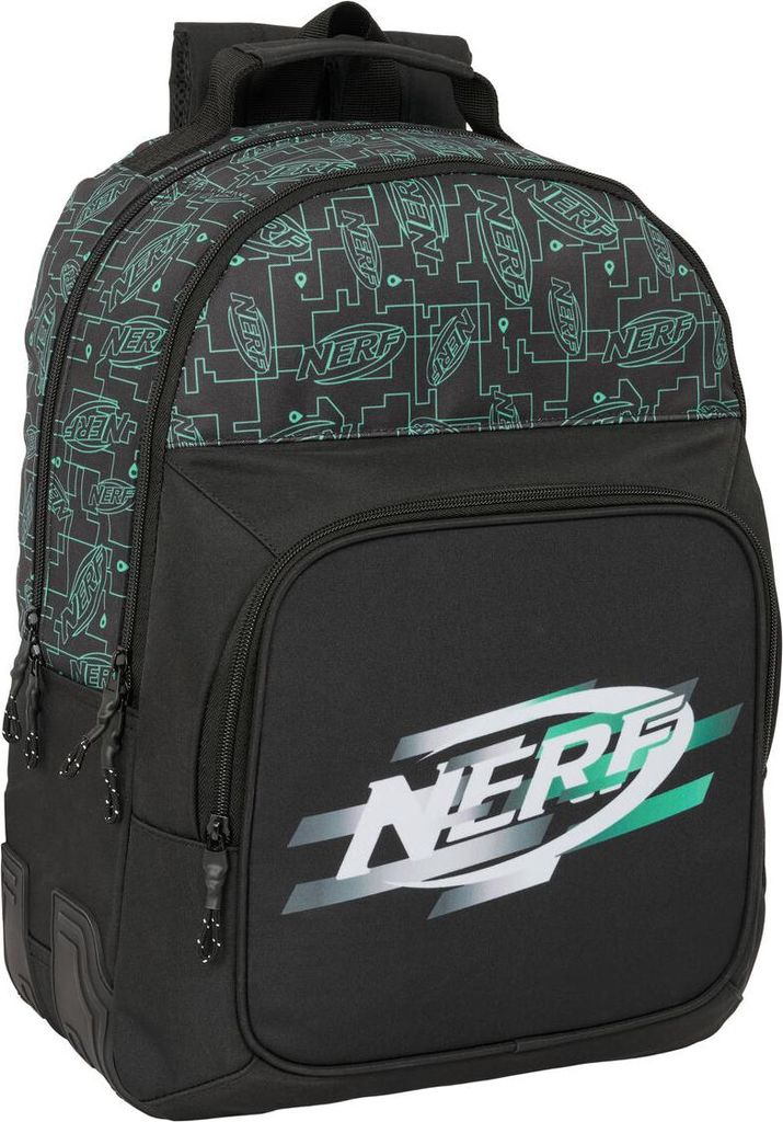 Schulrucksack Nerf Game Schwarz 32 x 42 x 15 cm