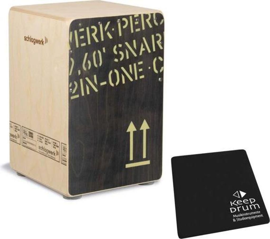 Schlagwerk CP403 BLK Cajon mit Sitzpad