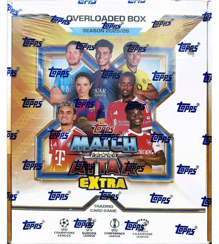 Topps Match Attax Extra Overloaded Box 2025/26 Trading Obrázok produktu 