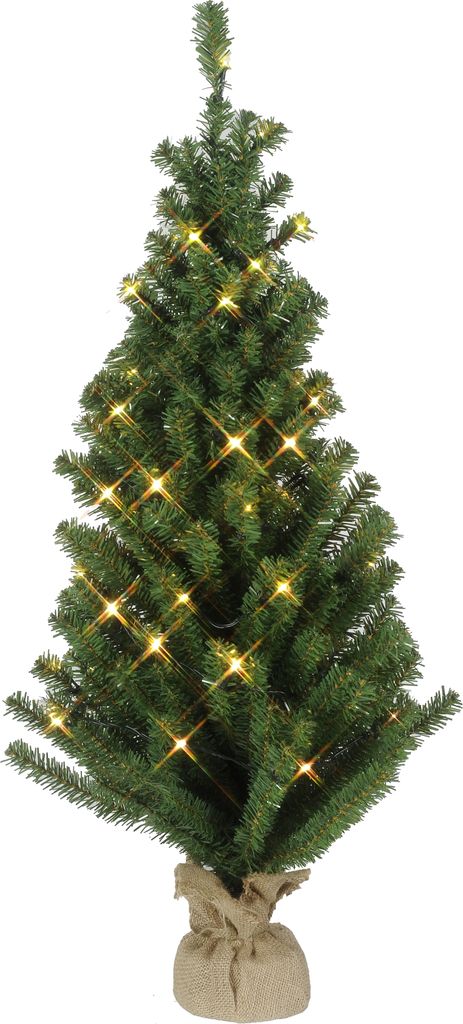 Best Season LED-Tannenbaum im Jutesack, ca.90 x 40 cm 50 Produktbild 