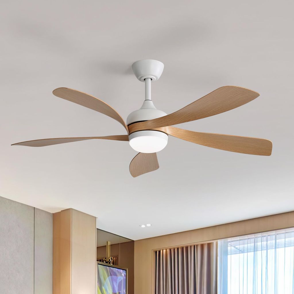 Sofucor Deckenventilator, DC 106,5 cm, fünf ABS-Flügel, mit Produktbild 