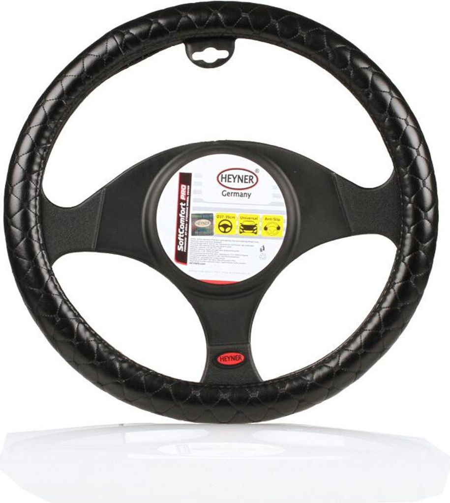 HEYNER® Lenkradhülle Auto 37–39 cm – rutschfest Produktbild 