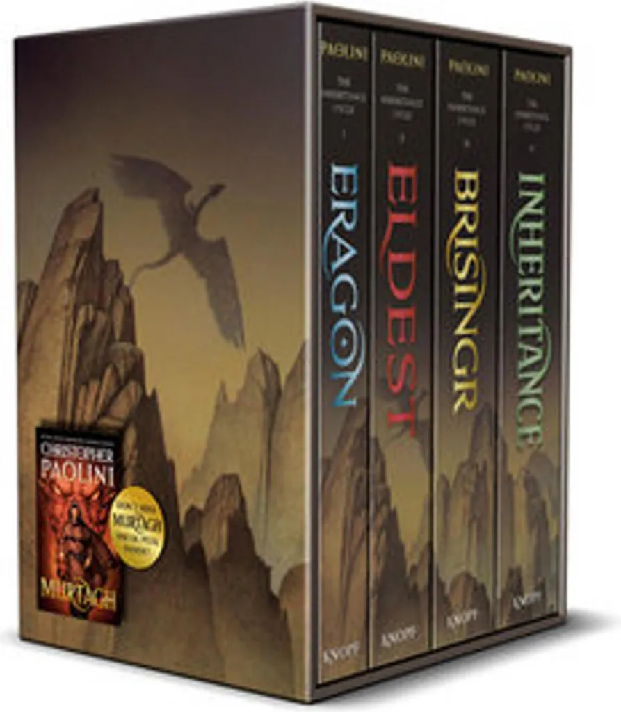 The Inheritance Cycle Coffret Intégral 4 Livres pour finir la Saga Eragon