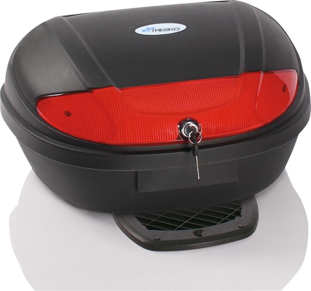 TRESKO® XXL Motorradkoffer Top Case Rollerkoffer 48 Liter Produktbild 4