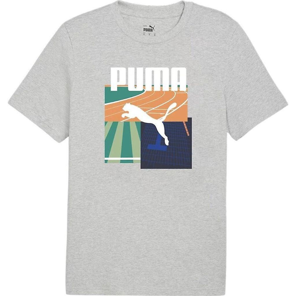 Puma - T-Shirt für Herren - Sommer PP4931 (S) (Grau)