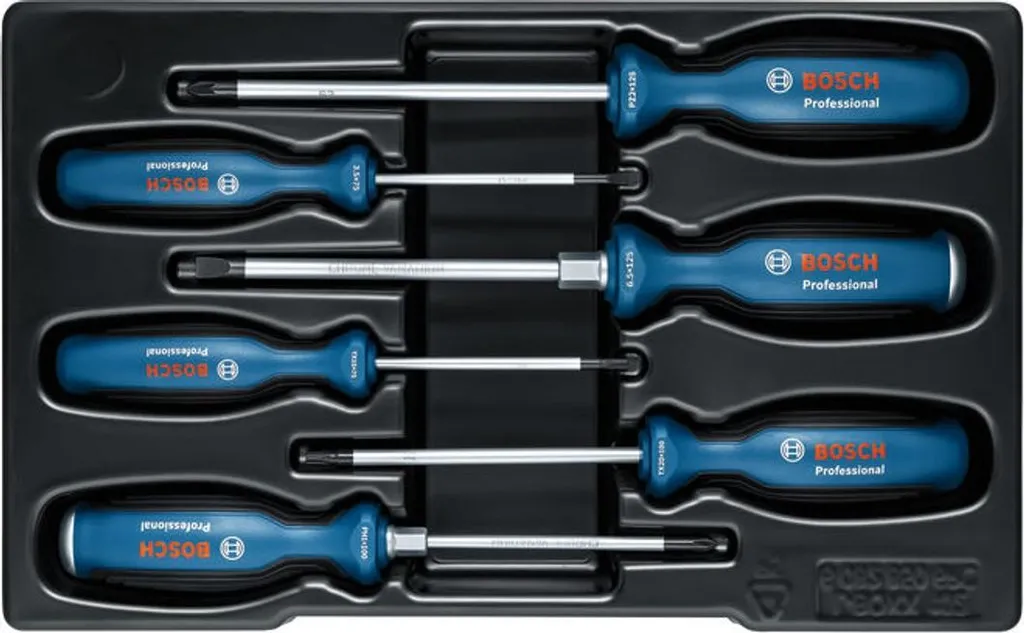 Set 6 Cacciaviti Bosch Professional 1600A01V09: Il Kit Indistruttibile
